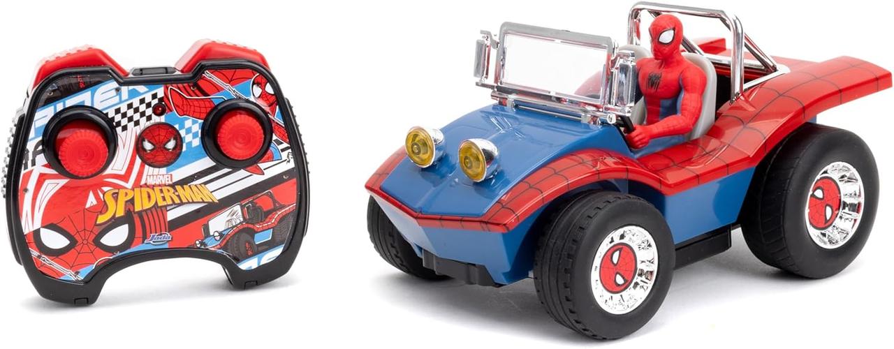 Машинка на пульті управління Спайдермен Jada Toys - Marvel 1:24 Spider-Man Buggy RC 34995