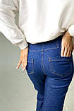 Джинси для вагітних 2330 0031 сині, фото 4