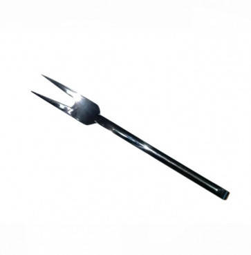 Вилка сервірувальна для м'яса на 2 зубчики з нержавіючої сталі Helios 7527