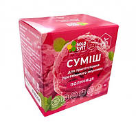 Смесь для протеинового мороженого без сахара Клубника, СолоСвит