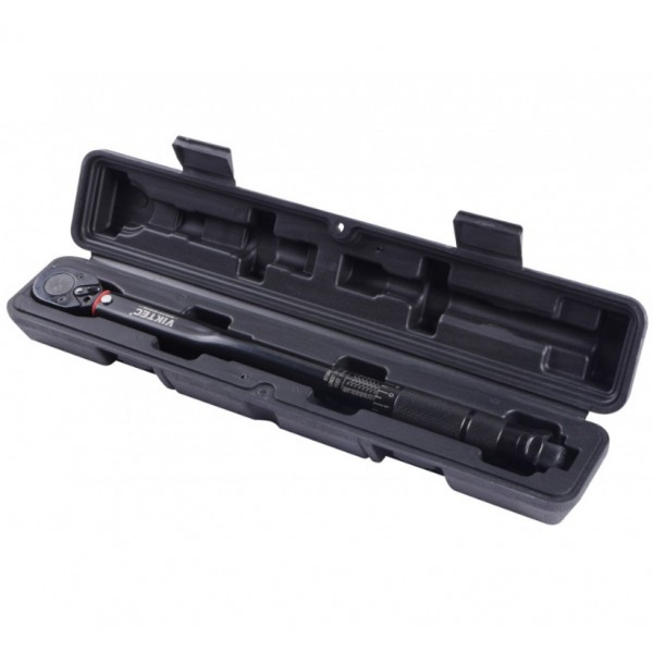 Ключ динамометричний клацального типу 1/2" 13-203Нм 470мм VIKTEC VT18985A