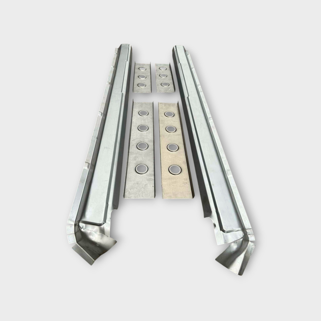 Пороги зовнішні (ремонтний),короб,підсилювач ВАЗ 2110,2111,2112,2170 Приора (6 частів), фото 1