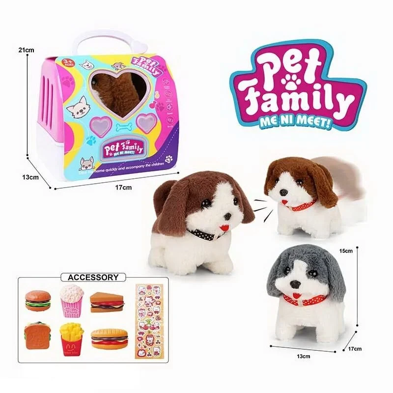 Собачка в перенесенні Pet Family (2 види, наклейки, аксесуари, звукові ефекти, в коробці) CH 6005 G