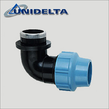 Кут Unidelta 40х1" РВ ПНД, фото 1