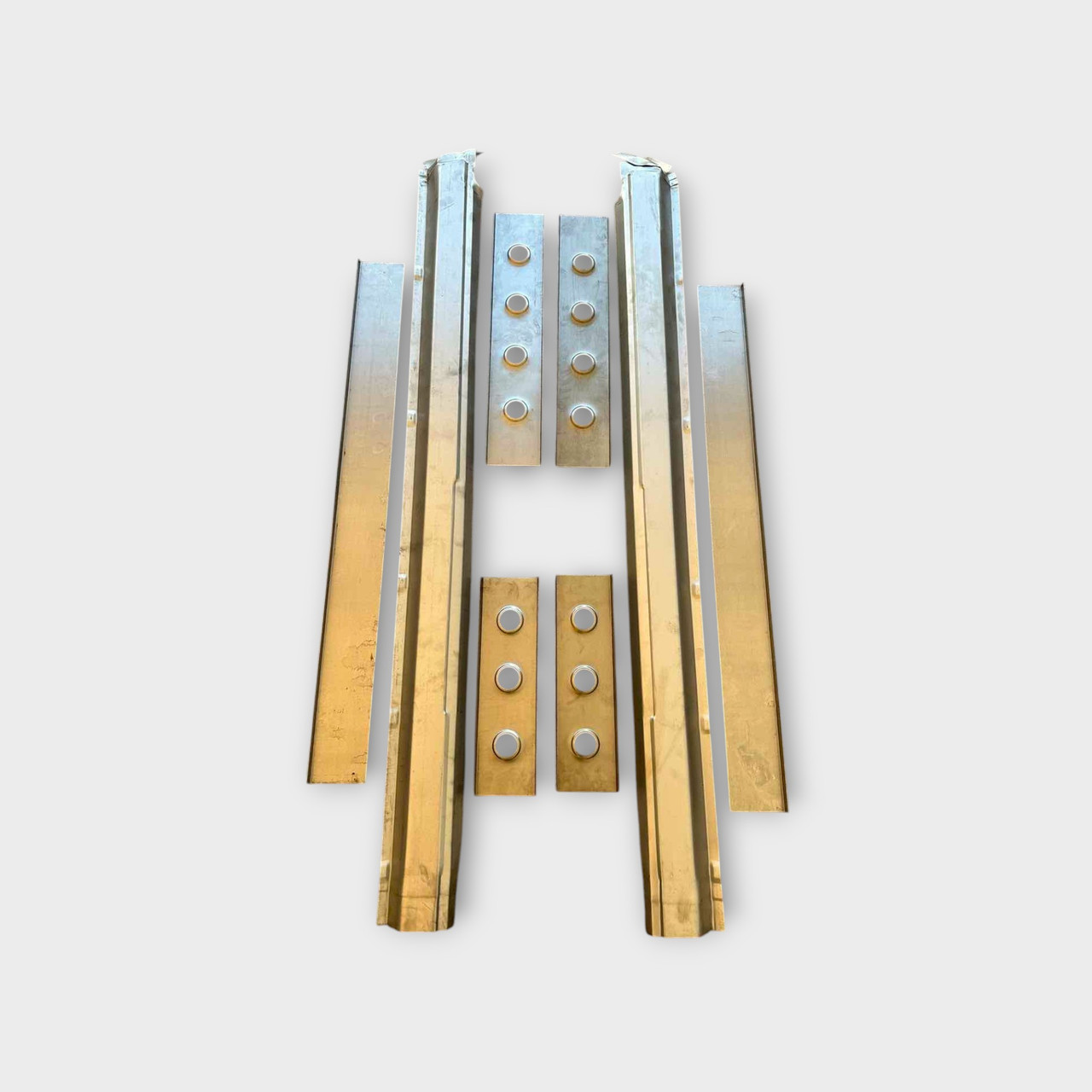 Ремонтний поріг, підсилювач, з'єднувач ВАЗ 2110,2111,2112,2170 Приора (повний комплект до машини), фото 1