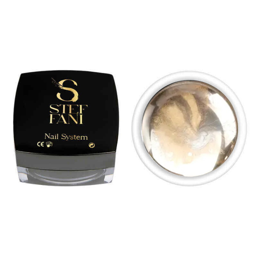 Гель фарба Metal gel gold Steffani 5 мл, фото 1