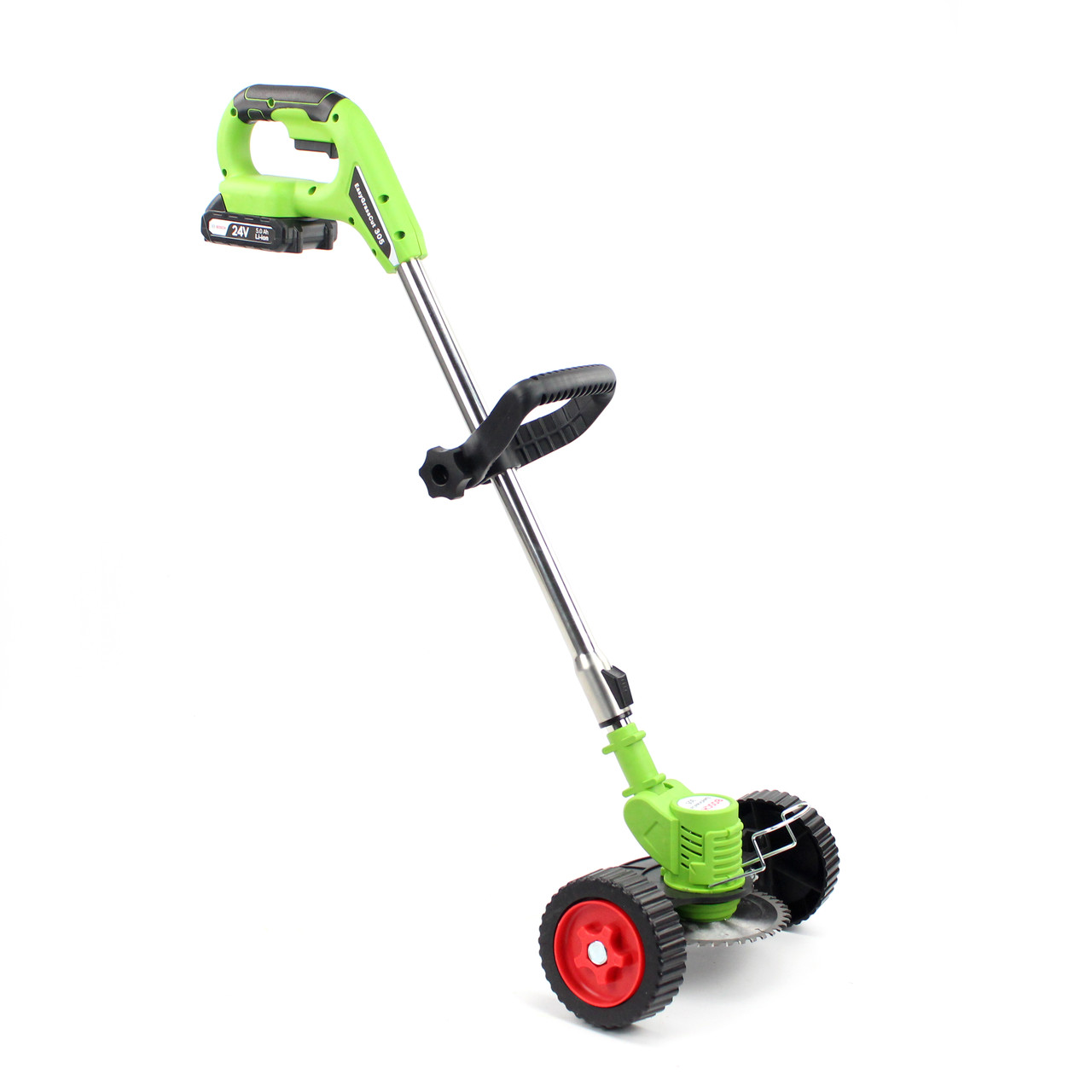 Акумуляторний триммер Bosch EasyGrassCut 305 (24V, 5AH) з колесами