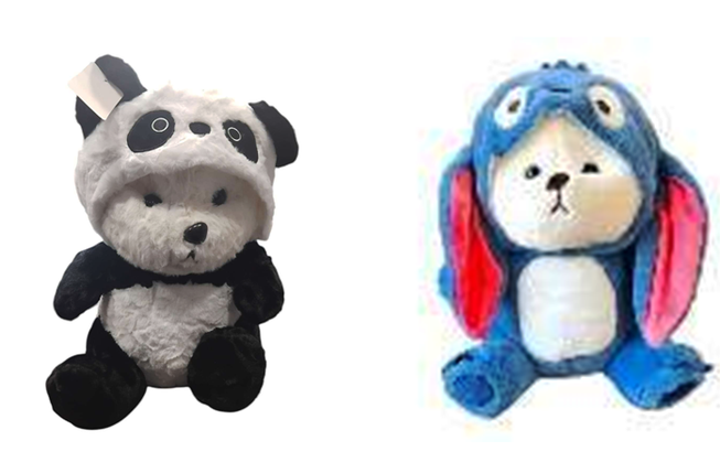 Мягкая игрушка Мишка в пижаме 28см, фото 1