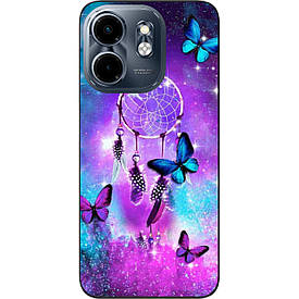 Чохол силіконовий Case для Infinix Smart 9 4G з картинкою Метелики та оберег