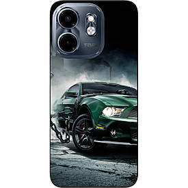 Бампер силіконовий Case для Infinix Smart 9 4G з малюнком Мустанг