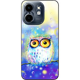 Бампер силіконовий Case для Infinix Smart 9 4G з малюнком Совонька