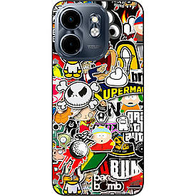 Бампер силіконовий Case для Infinix Smart 9 4G з малюнком Креатив