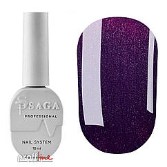 Гель-лак Saga Professional Wine Cat №09 котяче око темний фіолетово-синій, 10 мл