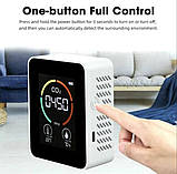 Детектор вуглекислого газу PG-L28A-CO2-W (СО2) з датчиком температури (°C) і вологості (%), фото 2