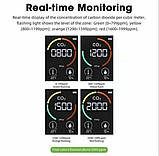 Детектор вуглекислого газу PG-L28A-CO2-W (СО2) з датчиком температури (°C) і вологості (%), фото 3