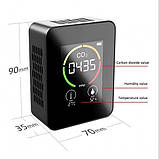 Детектор вуглекислого газу PG-L28A-CO2-W (СО2) з датчиком температури (°C) і вологості (%), фото 5