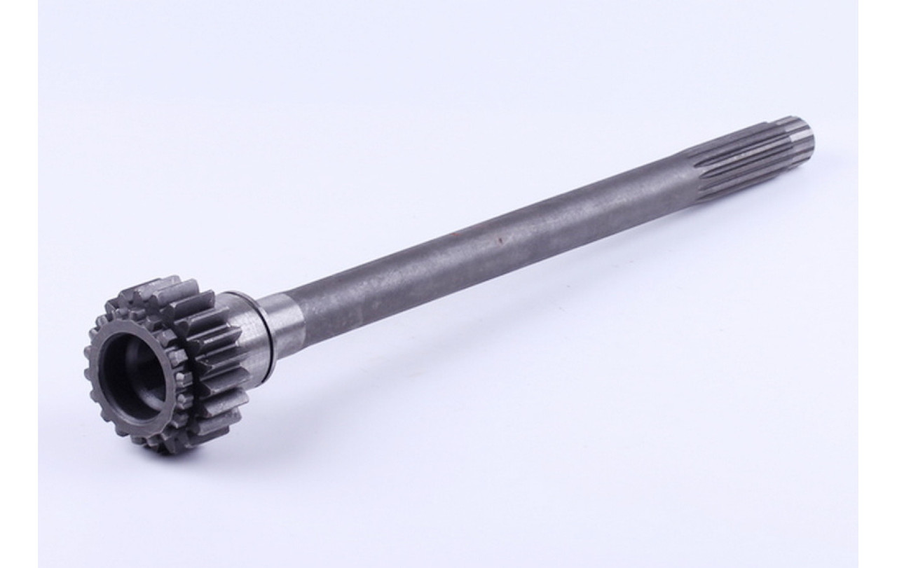 Вал первинний з шестернею L-375 мм Z-14/21/18 DongFeng 354/404, фото 1