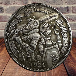 Сувенір монета долар США Банк 1921 г Герої. Hobo Coin American Morgan