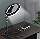Кільцева лампа LED Ring Light 26 см із підставкою для настільного знімання, Селфі LED кільце, фото 3