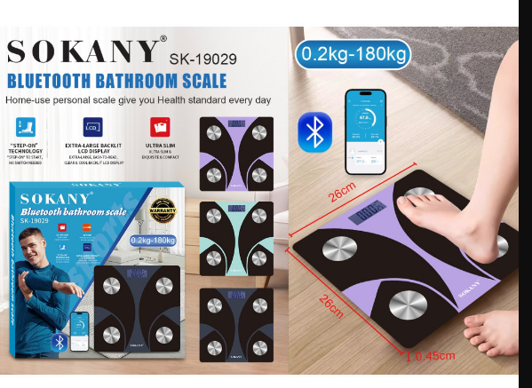 Електронні підлогові Ваги SK-19029, фото 1