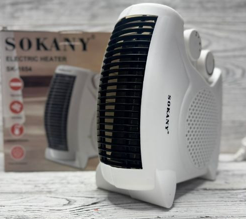 Тепловентилятор дуйка Sokany SK-1654, нагрівач електричний дуйчик, фото 1