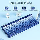 Machenike K600S RGB GR Purple Switch Ігрова клавіатура, фото 5