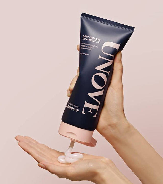 UNOVE Deep Damage Treatment EX: Глибоке відновлення та живлення для пошкодженого волосся (Tender Bloom)