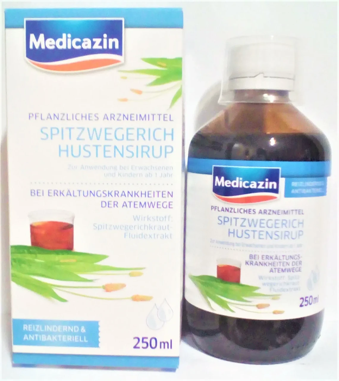 Medicazin Spitzwegerich Hustensirup сироп від кашлю Німеччина 250ml