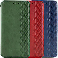 Шкіряний чохол книжка GETMAN Cubic (PU) для Samsung Galaxy M35 5G
