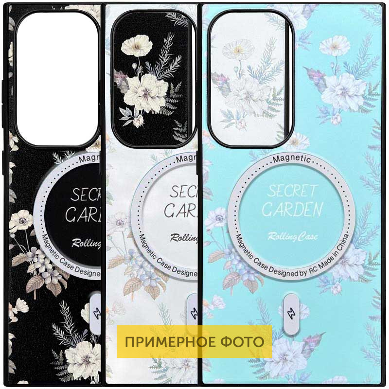 TPU+PC чохол Soft Secret Garden with MagFit для Samsung Galaxy S25, фото 1