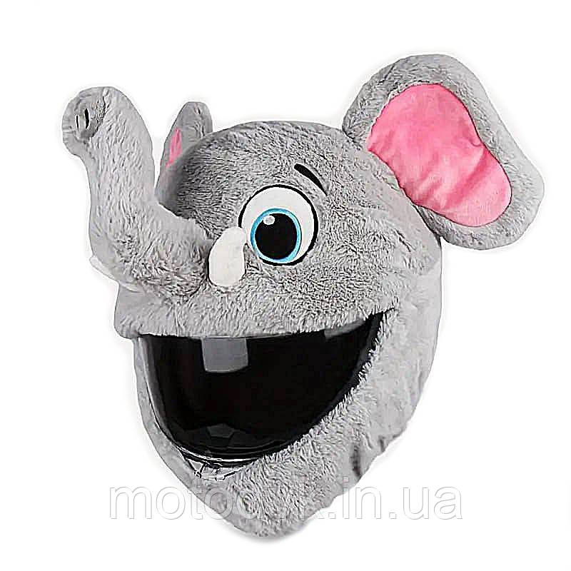 Декоративний чохол на шолом, Слон сірий