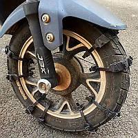 Хомути на колеса антипробоксувальні, чорні (к-т 10 штук)