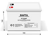 Гелевий акумулятор ВАРТА 12V 100Ah Gelled Electrolite, фото 2