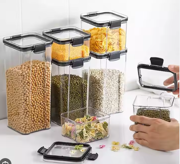 Набір контейнерів для їжі 5 предметів, FOOD, фото 1