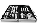 Набір для мангала 43х21х8 см BBQ Tools Set AL-10, фото 2