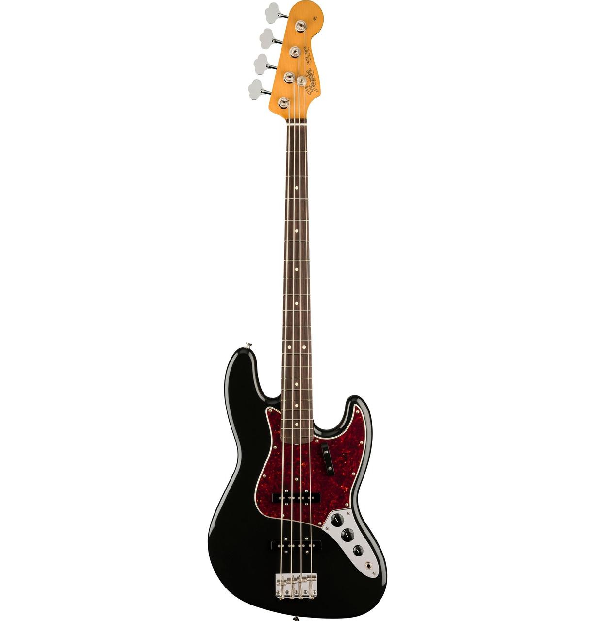 Бас-гітара FENDER VINTERA II '60S JAZZ BASS BLACK, фото 1