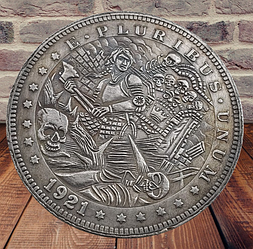 Сувенір монета долар США Банк 1921г "Жінка світлий лицар". Hobo Coin American Morgan
