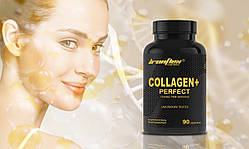 Колаген з гіалуроновою кислотою IronFlex Collagen+ Perfect - 90caps