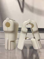 Стоплок білий 4 мм