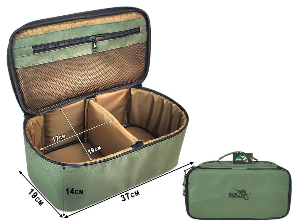 Сумка-чехол на 2 катушки до 15 000 (37х19х14см)