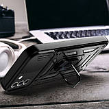 Протиударний чохол Camshield Serge Ring для Samsung S23- чорний, фото 2