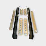 Пороги зовнішні, короба у зборі (6 частин) ВАЗ 2110,2111,2170,2171,2172 Приора вир-во Начало, фото 2