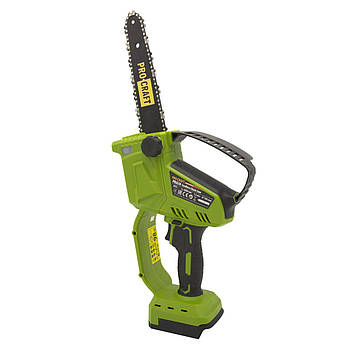 Акумуляторна міні пила Procraft PKA30 (без АКБ та ЗП), безщітковий, 20В, 4000 об/хв, шина 8"(20 см), крок 1/4 ".