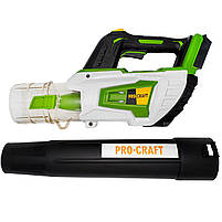 Акумуляторна повітродувка Procraft PB20 (без АКБ та зп), 20 В, 13000 - 16000 об/хв, 144 км/г, фото 10