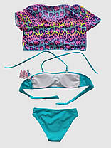 Дитячий комплект для купання Fuba 1853 блакитний 34 36 38 40 42 розмір, фото 2