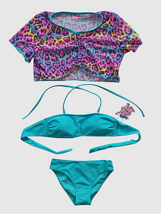 Дитячий комплект для купання Fuba 1853 блакитний 34 36 38 40 42 розмір, фото 1