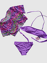 Дитячий комплект для купання Fuba 1853 фіолетовий 34 36 38 40 42 розмір, фото 4