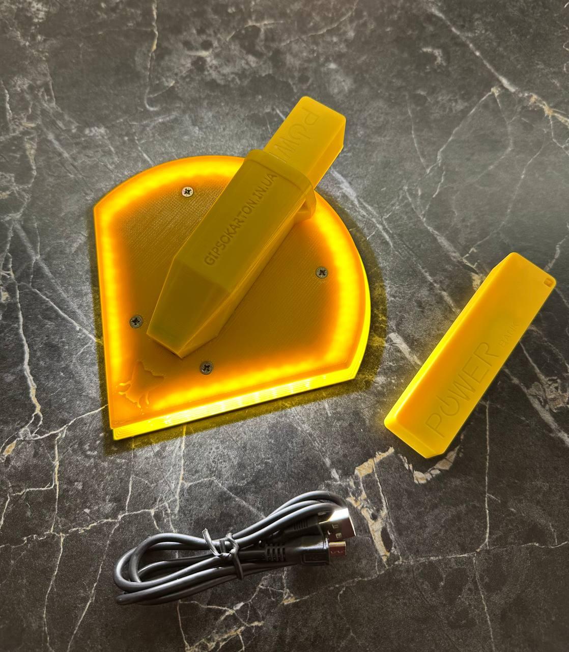 Терка з підсвіткою "МУХА" з 2 АКБ, фото 1