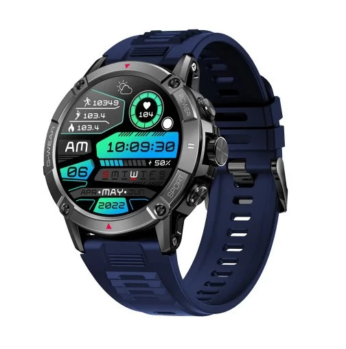 Смарт-годинник Modfit Expedition Compass Black-Blue, фото 1