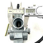 Карбюратор мопед Alpha Альфа 110 125 кубів D 19 мм Keihin, фото 7